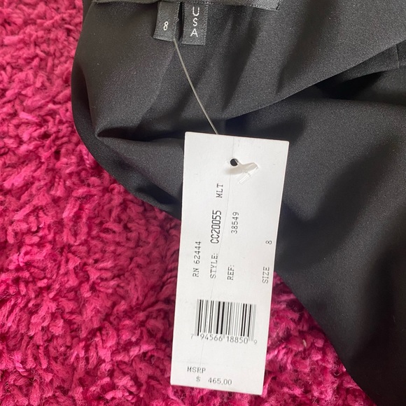 NWT Nicole Miller Leopard Print Ruched Dress - Picture 11 of 14